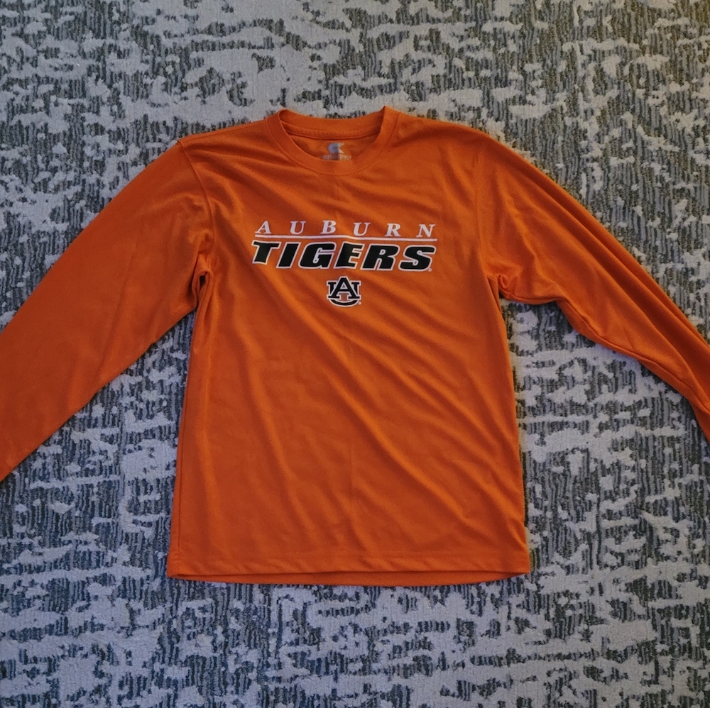 Auburn Tigers Aubbie Long sleeve t shirt Orange